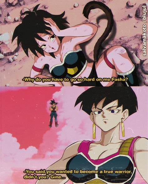 bardock and fasha|gine dbz.